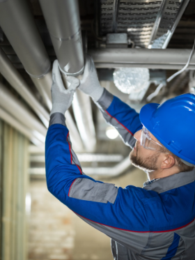 Licensed Plumber at Work